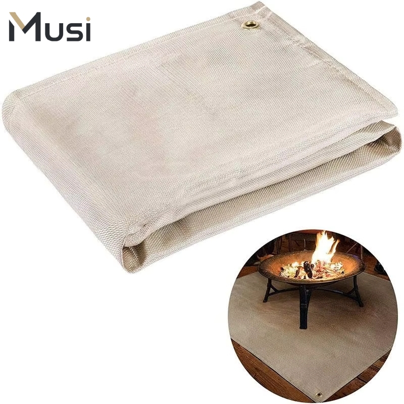 Outdoor Camping Heated Blanket - BBQ Grill Mat Fireproof Insulation Pad