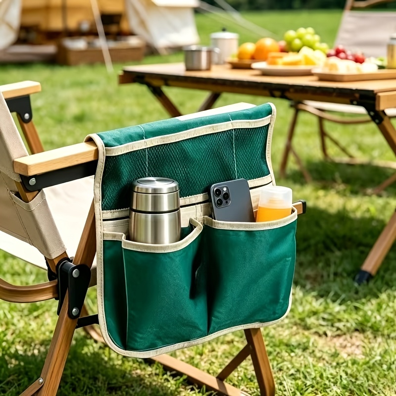 Outdoor Camping Couch - 2026Upgrade Camping Chair Organizer,Multi-pocket Hanging Storage