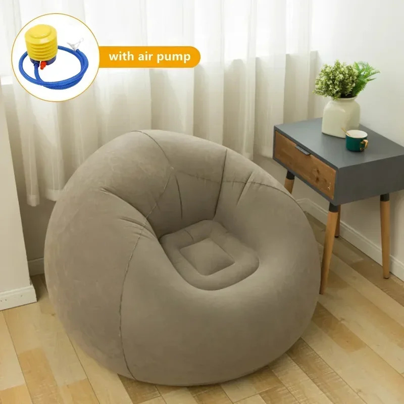 Outdoor Camping Couch - Large Lazy Inflatable Sofa Chairs PVC