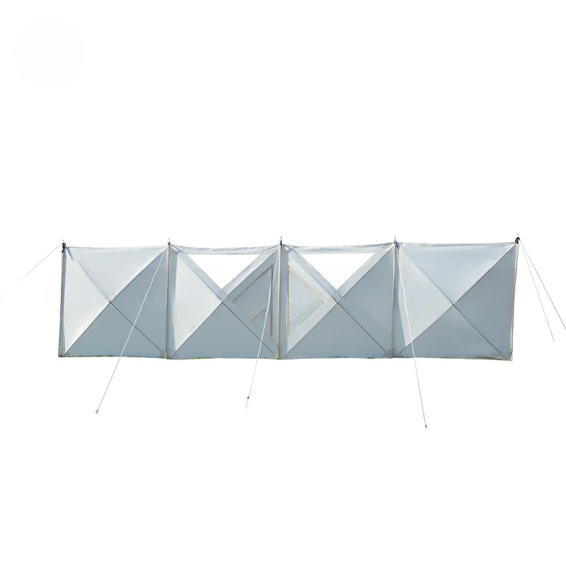 Outdoor Camping - Outdoor windshield cloth, automatic quick opening,