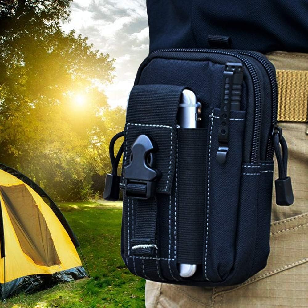 Tactical Molle Belt Pouch Mili - Outdoor Camping Accessories ulasan dan harga