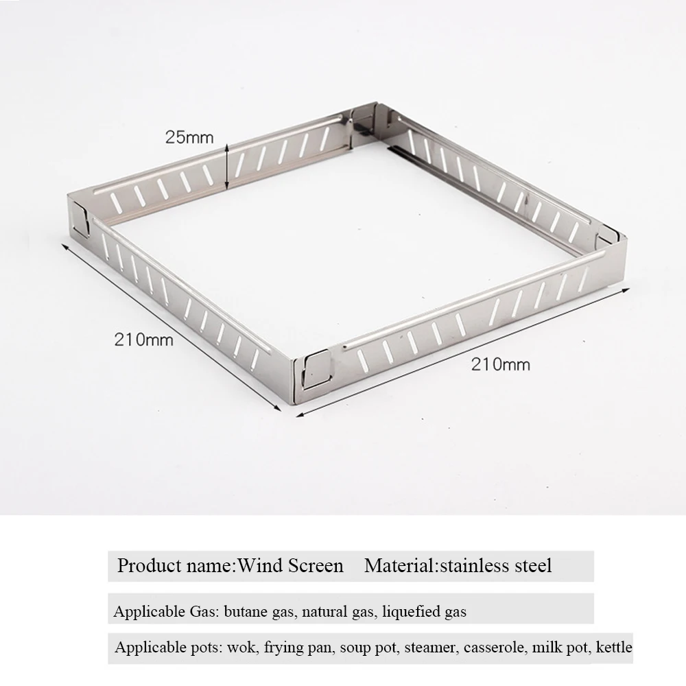 Outdoor Gas Stove Wind Screen  - Outdoor Gas Camping Oven ulasan dan harga