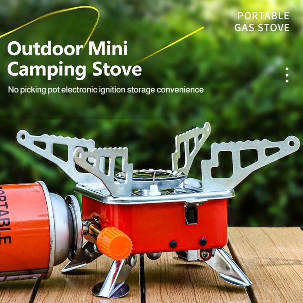 Portable Foldable Windproof Ca - Outdoor Gas Camping Oven ulasan dan harga