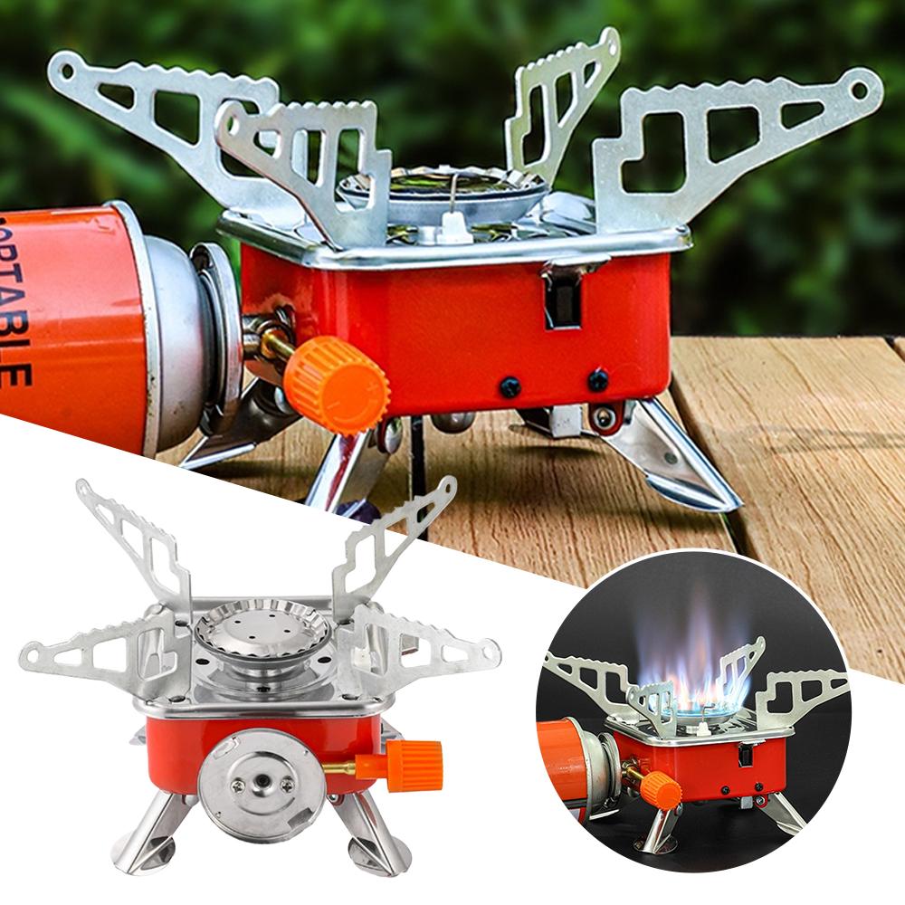 Portable Foldable Windproof Ca - Outdoor Gas Camping Oven ulasan dan harga