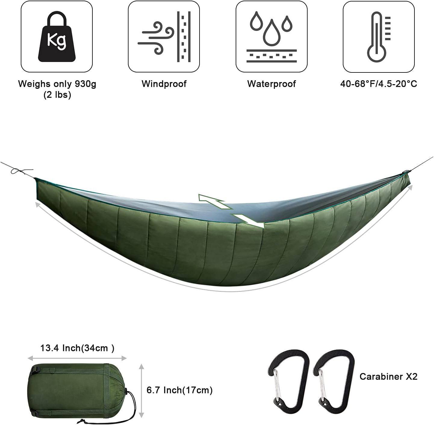 Outdoor Camping Mosquito Hammo - Outdoor Camping Quilt ulasan dan harga