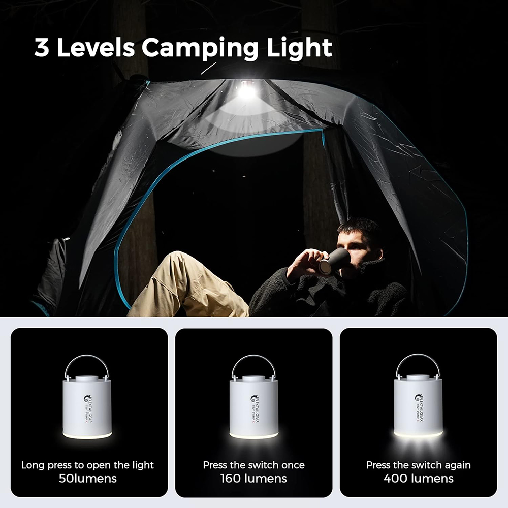 FLEXTAIL Portable Air Pump, Mi - Outdoor Inflatable Camping Tent With Air Pump ulasan dan harga
