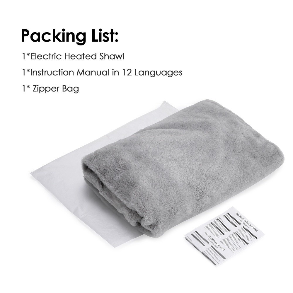 High Quality Wearable USB Elec - Outdoor Camping Heated Blanket ulasan dan harga