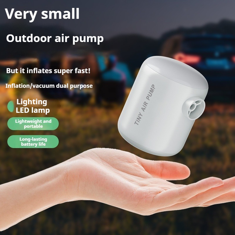 Mini Air Pump Portable Electri - Outdoor Inflatable Camping Tent With Air Pump ulasan dan harga