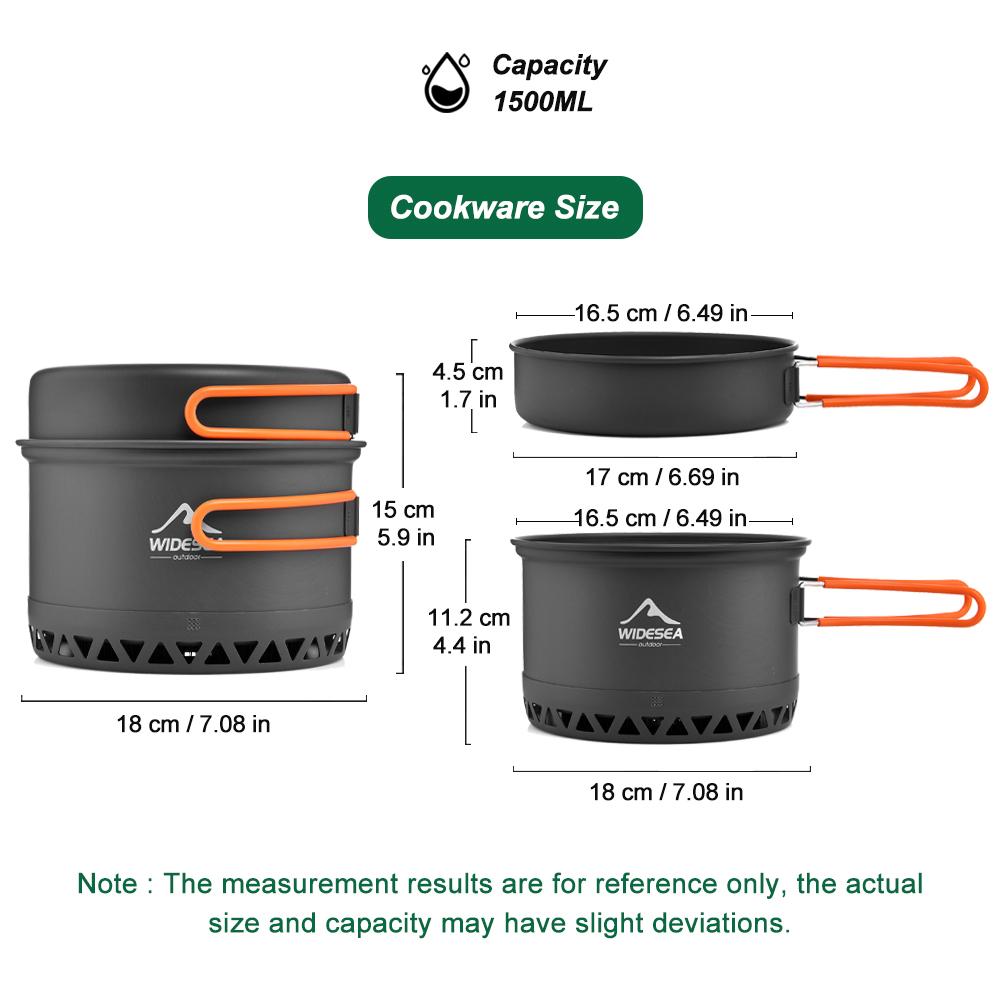Camping Tableware Outdoor Cook - Camp Cooking Set ulasan dan harga