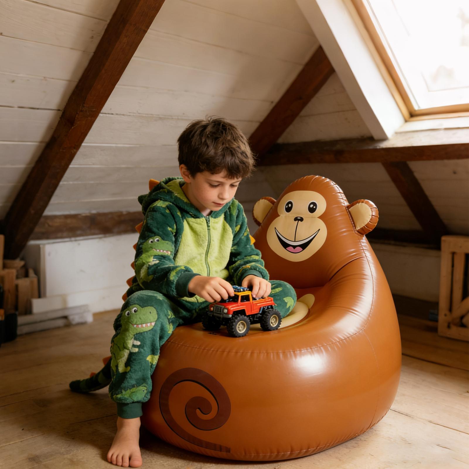 Inflatable Chair For Kids Port - Outdoor Camping Couch ulasan dan harga