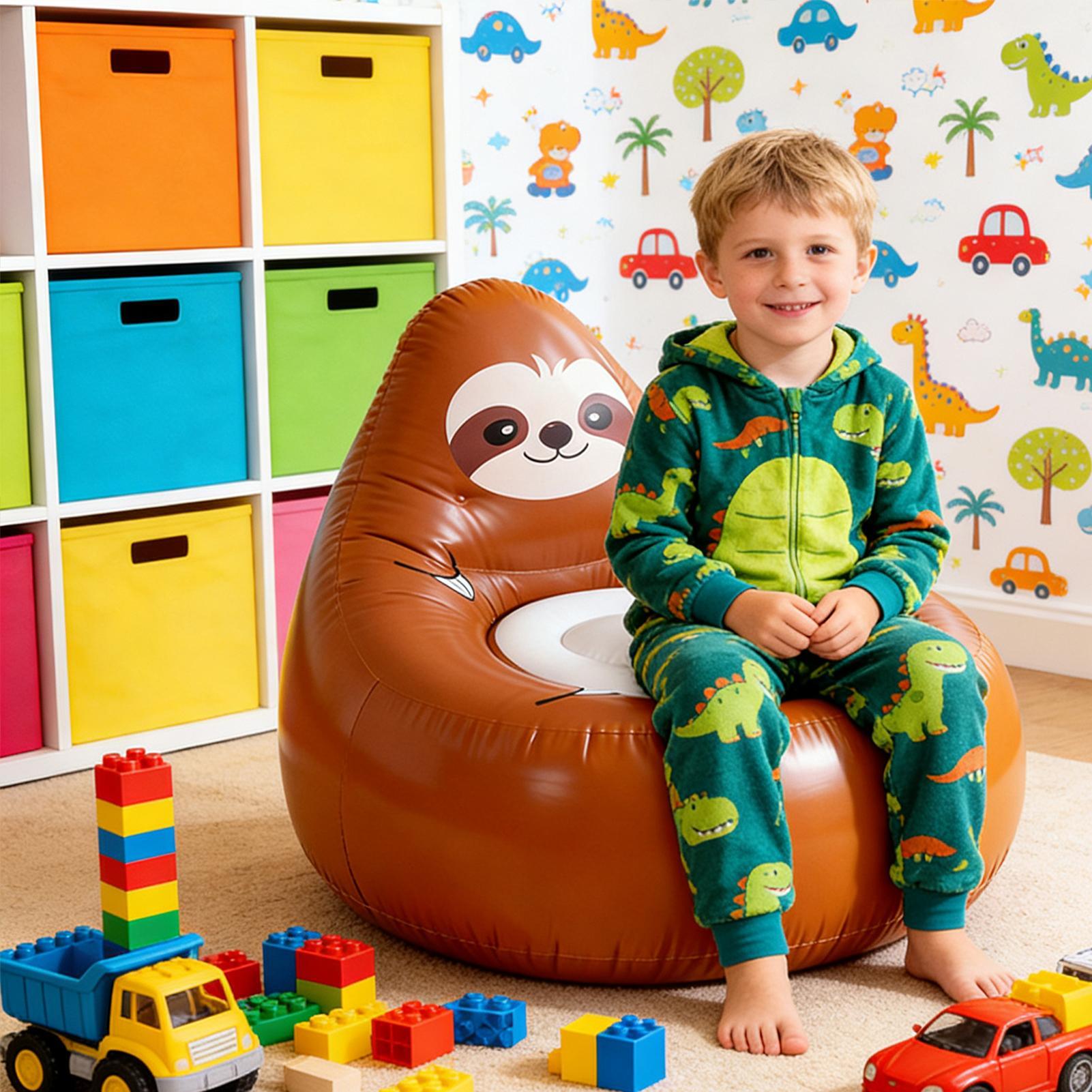 Inflatable Chair For Kids Port - Outdoor Camping Couch ulasan dan harga