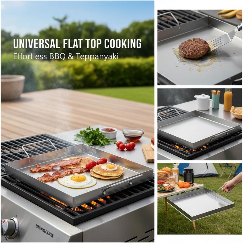 Universal Flat Top Griddle 18x - Camp Cooking Set ulasan dan harga