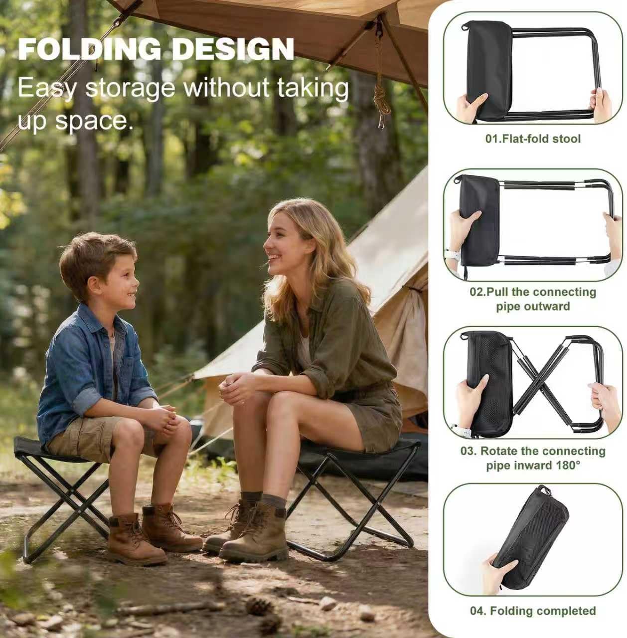 GMOX Camping Stool Portable Ch - Outdoor Camping Sink ulasan dan harga