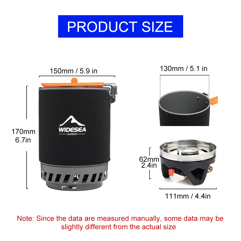 Widesea Camping Cooking System - Camp Cooking Set ulasan dan harga