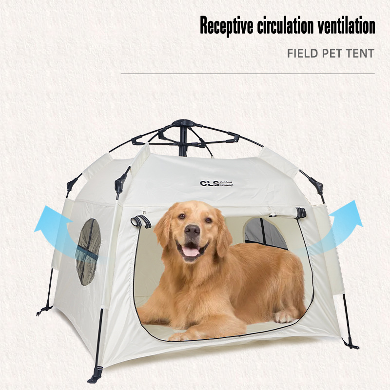STLFCLS Oxford Double Layer 20 - Outdoor Camping Dog Kennel ulasan dan harga