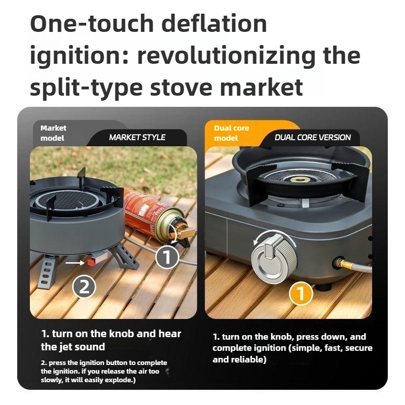 DOTWISE 7000W High-power Infra - Outdoor Gas Camping Oven ulasan dan harga