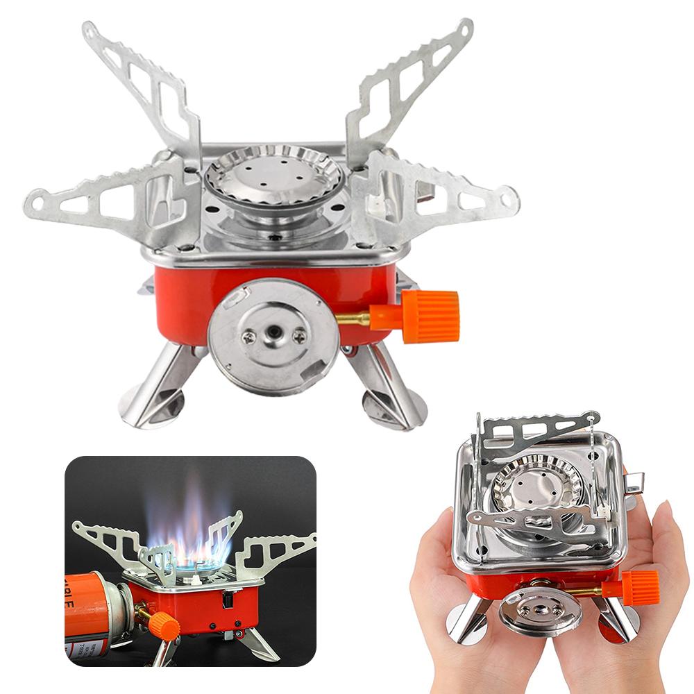 Portable Burner Camping Foldab - Outdoor Gas Camping Oven ulasan dan harga