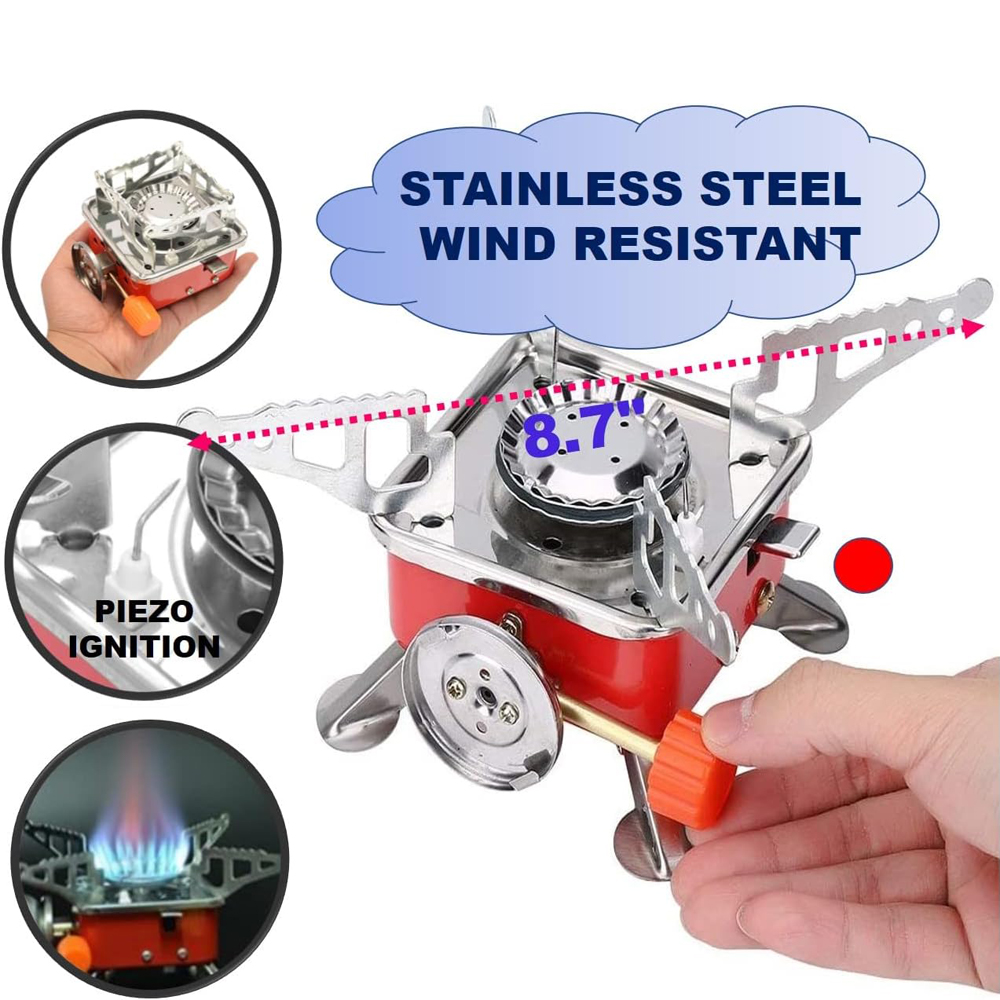 Portable Burner Camping Foldab - Outdoor Gas Camping Oven ulasan dan harga