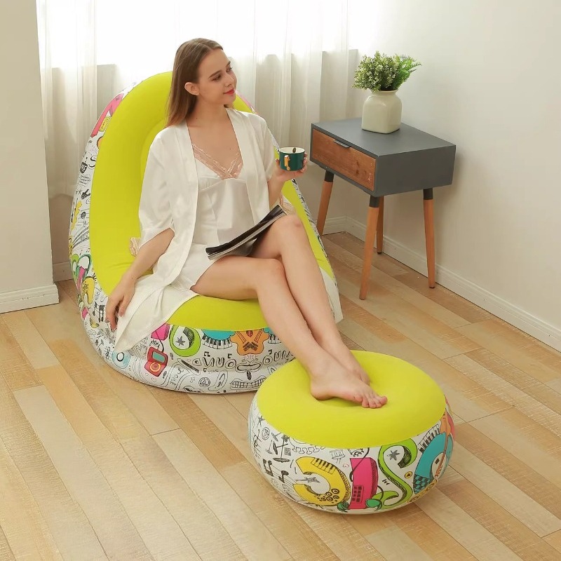 Lazy Person's Foldable Inflata - Outdoor Camping Rental ulasan dan harga