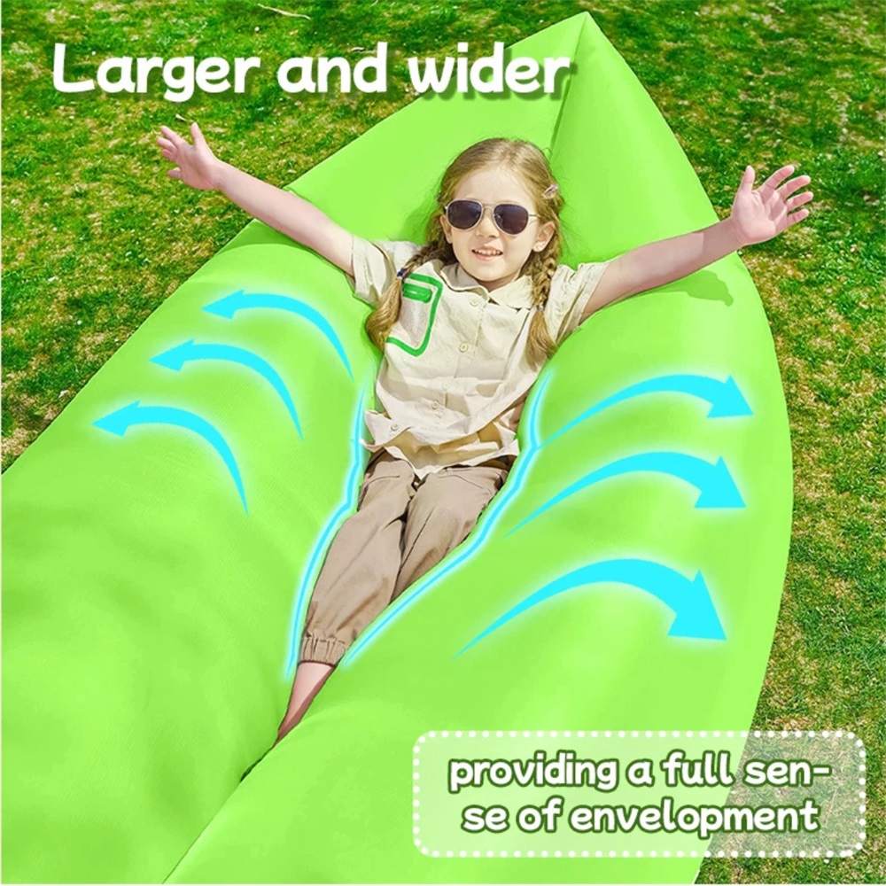 Portable Air Sofa Waterproof F - Outdoor Camping Couch ulasan dan harga