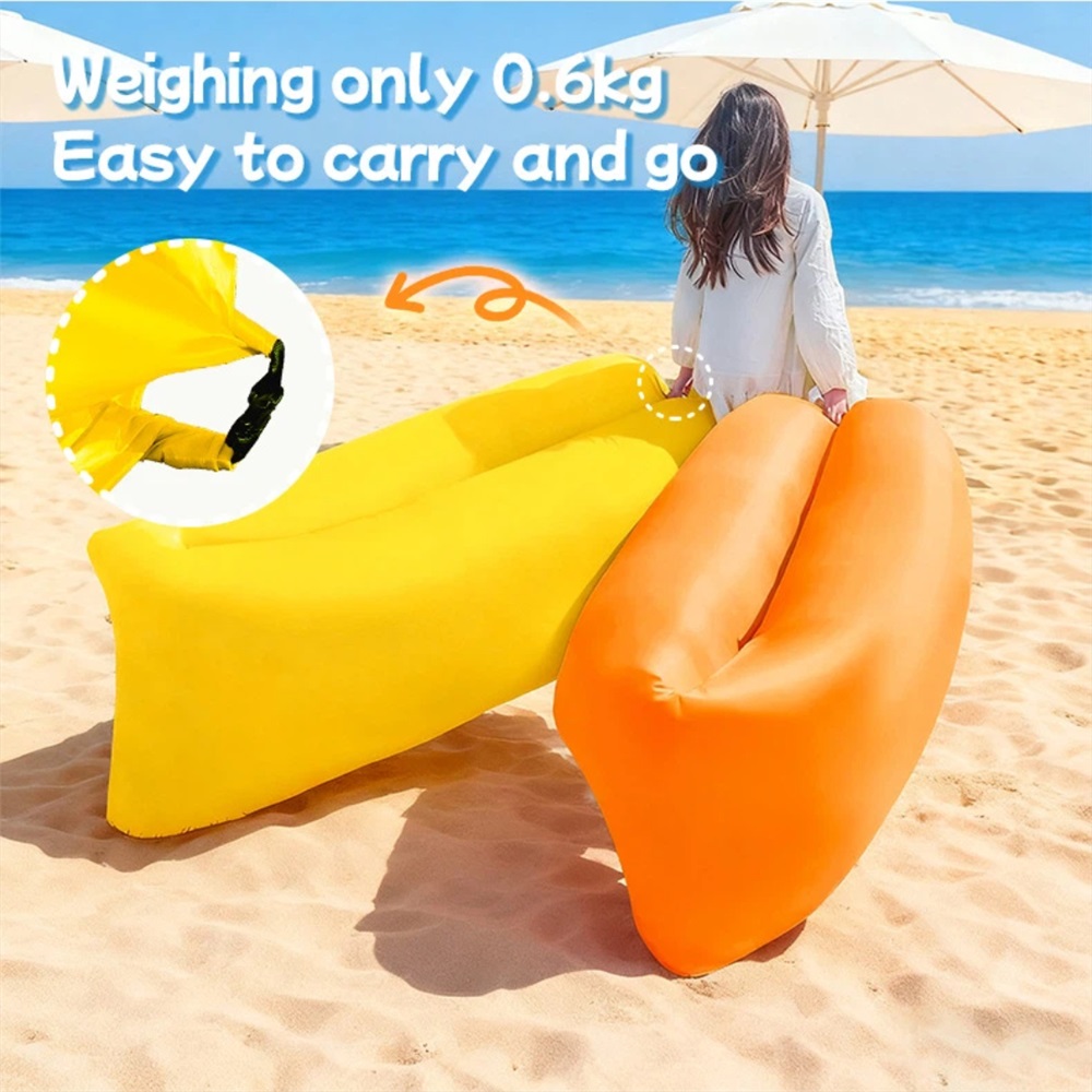 Portable Air Sofa Waterproof F - Outdoor Camping Couch ulasan dan harga