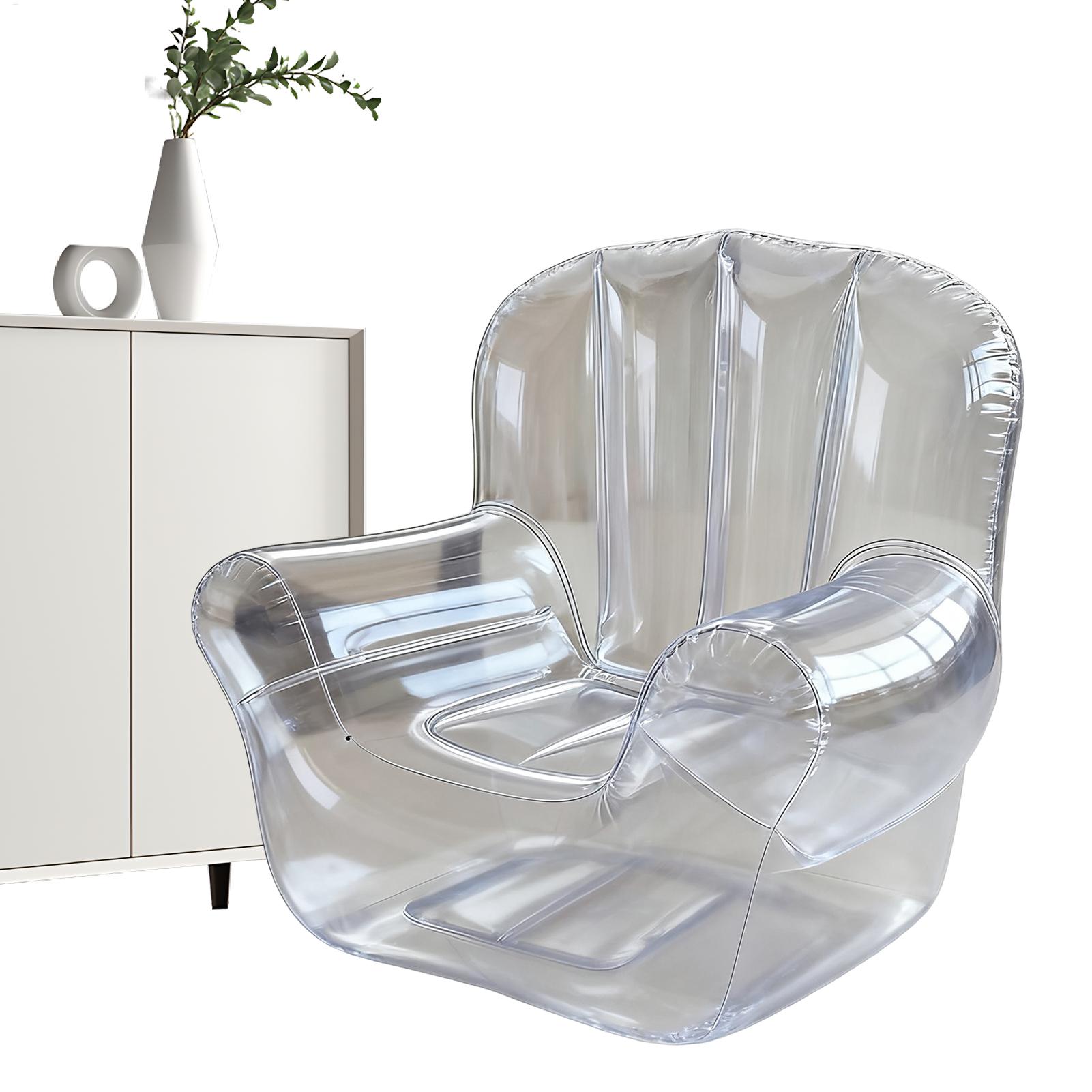 Thickened Transparent Sofa PVC - Outdoor Camping Couch ulasan dan harga