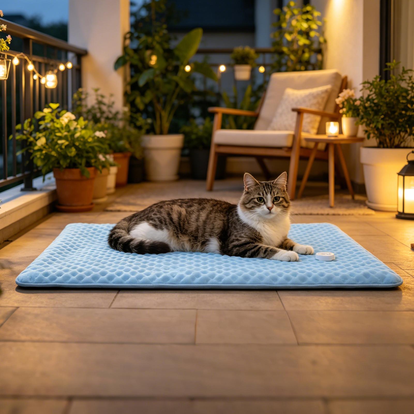 Washable Ice Silk Pet Cooling  - Outdoor Camping Quilt ulasan dan harga