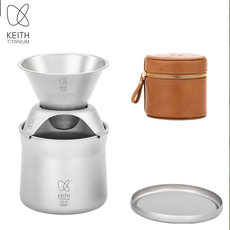 KEITH Titanium Hand Drip Coffe - Outdoor Camping Wallpaper ulasan dan harga