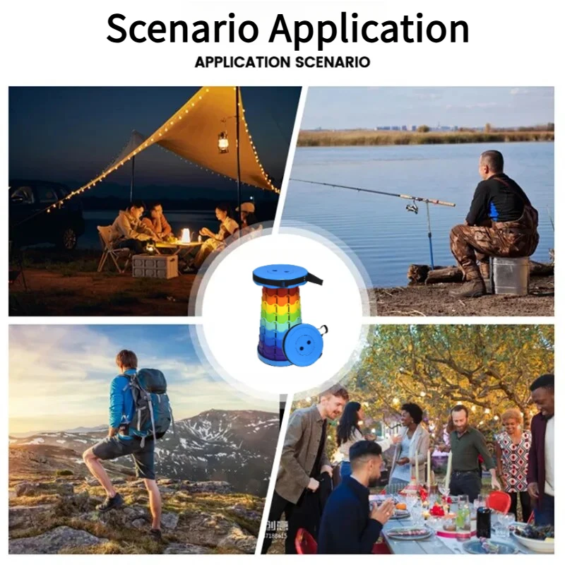 Rainbow Telescopic Camping Sto - Outdoor Camping Accessories ulasan dan harga