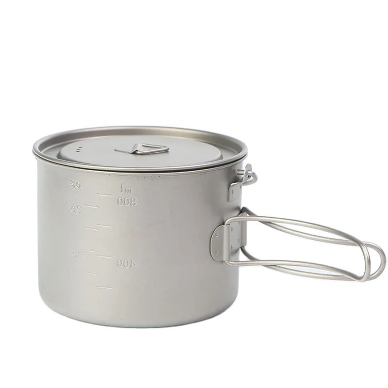 Outdoor Picnic Titanium Cookin - Camp Cooking Set ulasan dan harga