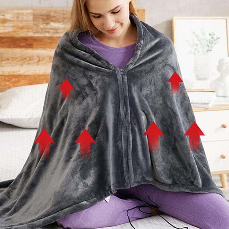 Heated Shawl Wraps Heating Ele - Outdoor Camping Heated Blanket ulasan dan harga