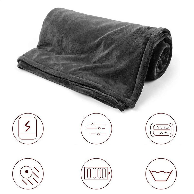 Heated Shawl Wraps Heating Ele - Outdoor Camping Heated Blanket ulasan dan harga