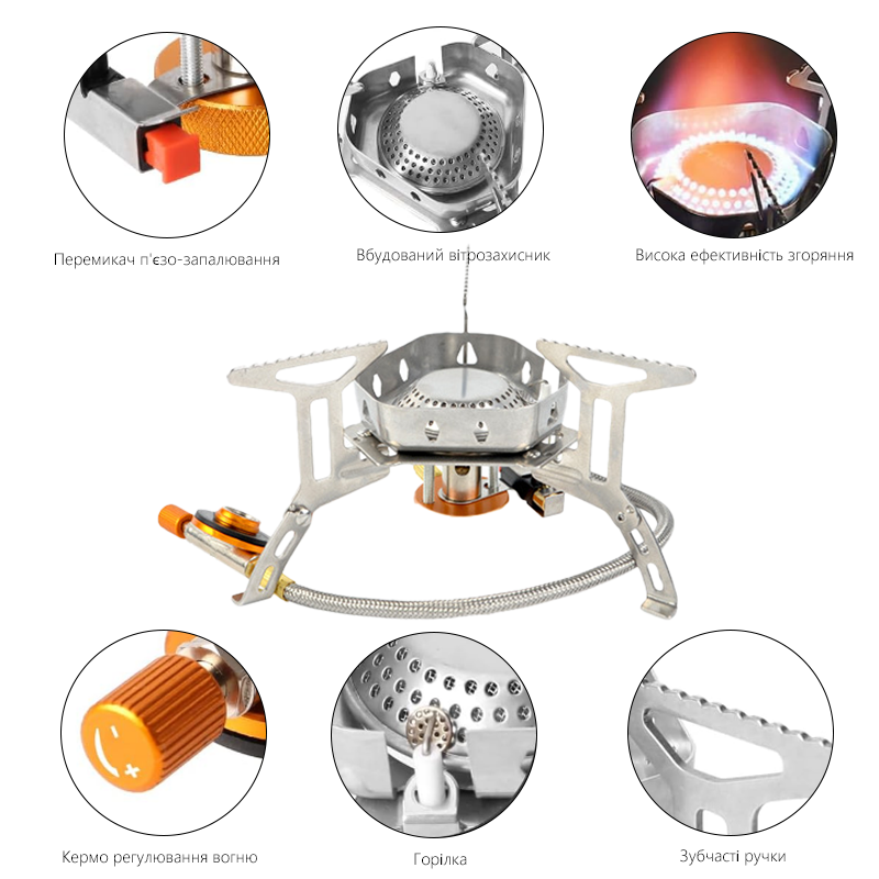 TARKA 3800W Camping Gas Stove  - Outdoor Gas Camping Oven ulasan dan harga