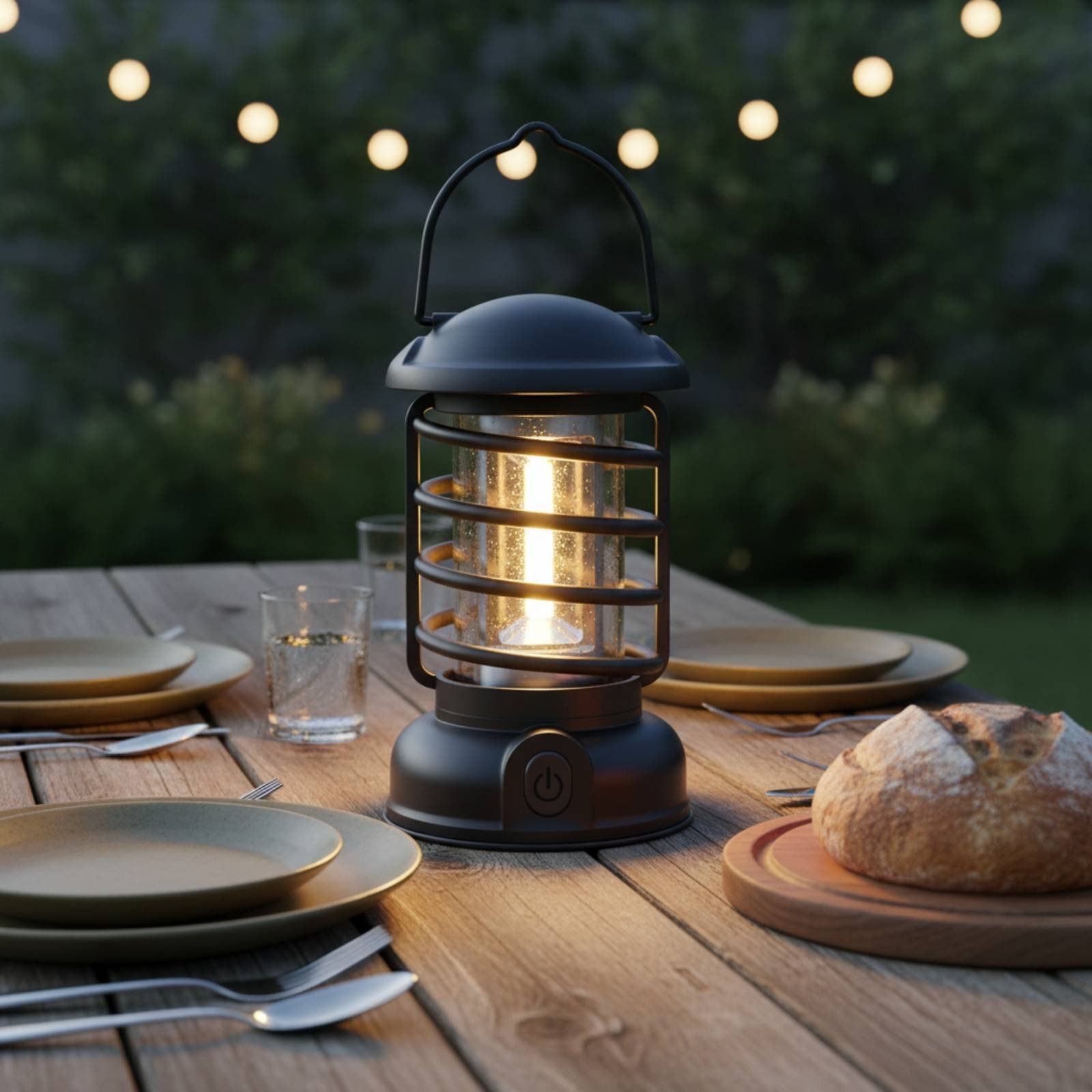 Retro Camping Lantern Two-Way  - Camping Lantern ulasan dan harga
