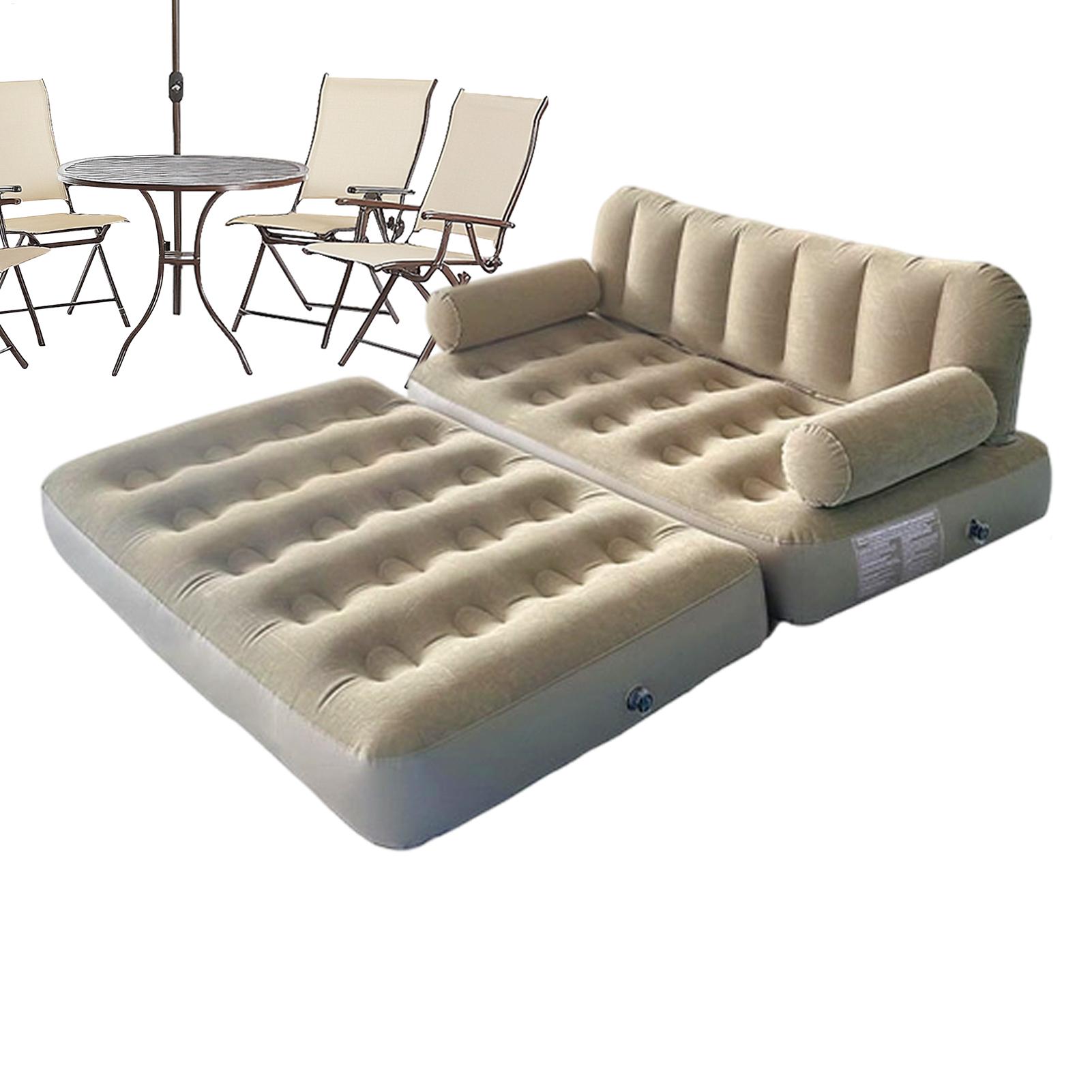 Air Sofa With Air Pump Folding - Outdoor Camping Couch ulasan dan harga