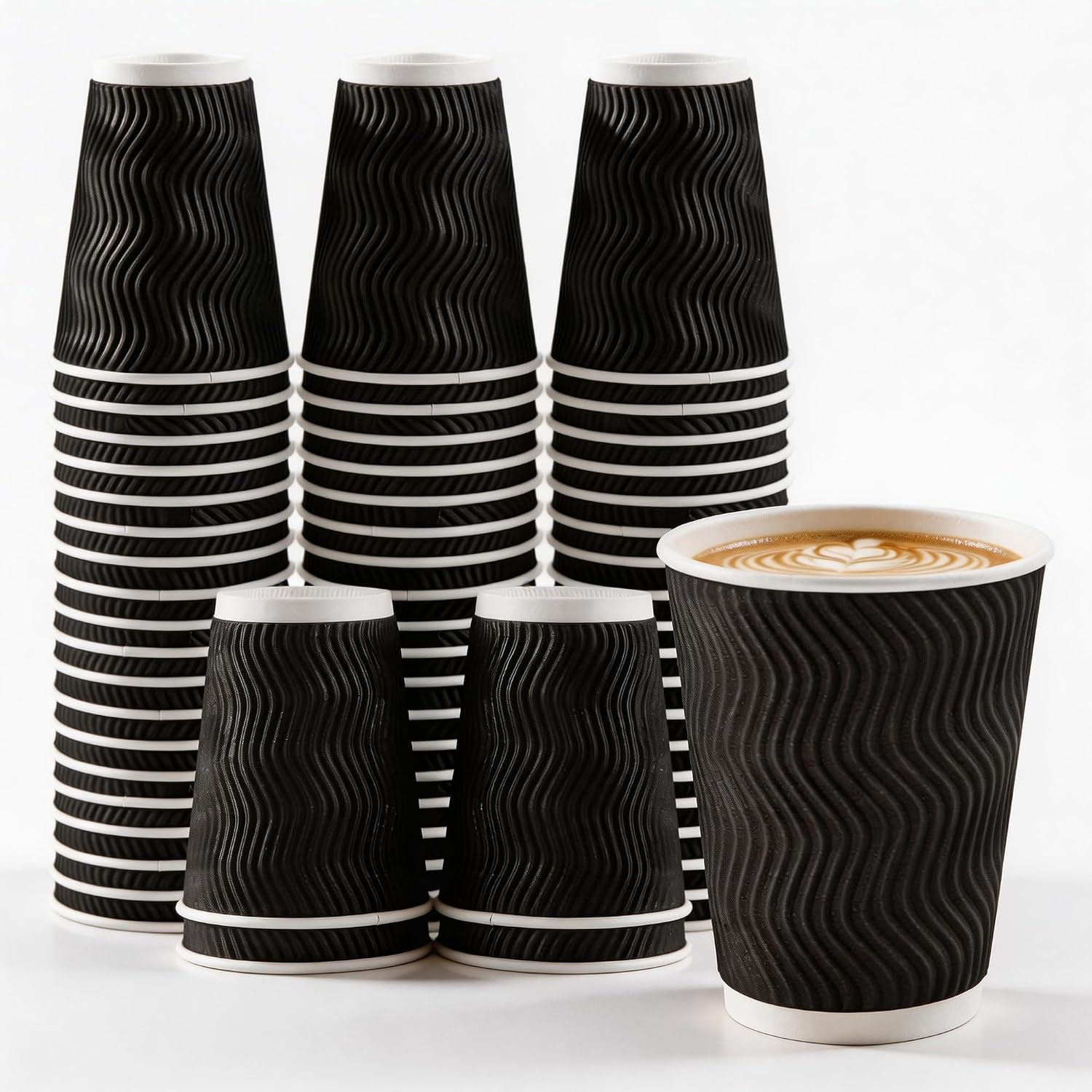 50 Pack 12oz Ripple Wall Dispo - Outdoor Camping Wallpaper ulasan dan harga
