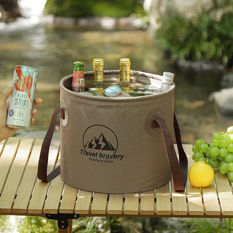 Car Folding Bucket Waterproof  - Outdoor Camping Sink ulasan dan harga