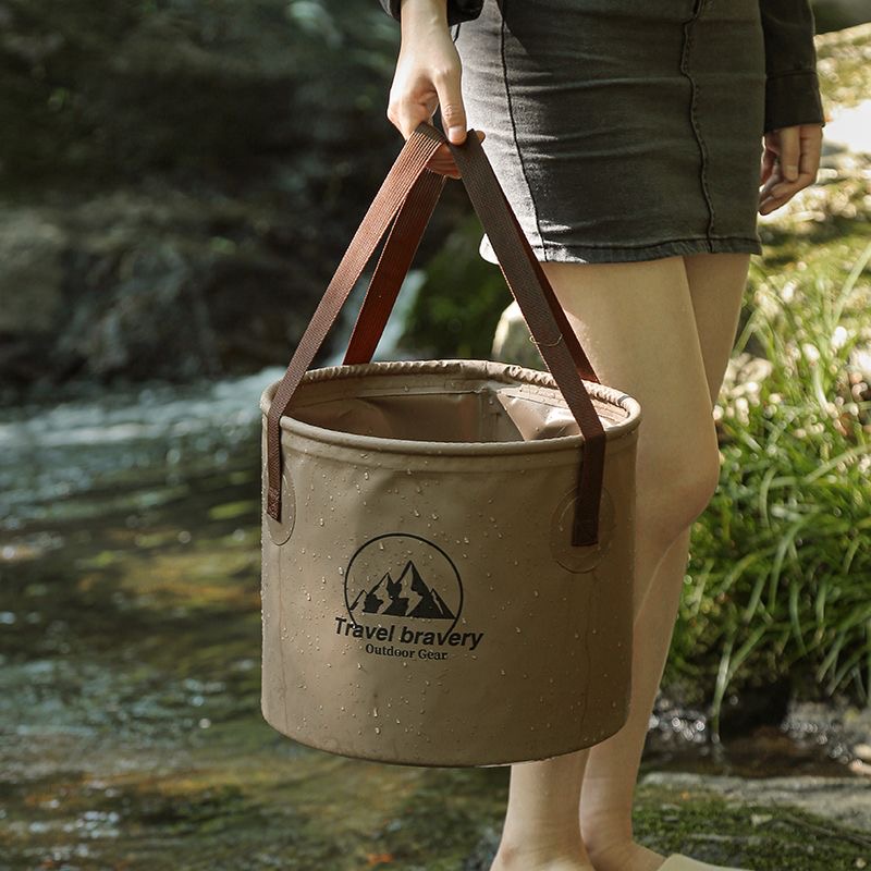 Car Folding Bucket Waterproof  - Outdoor Camping Sink ulasan dan harga