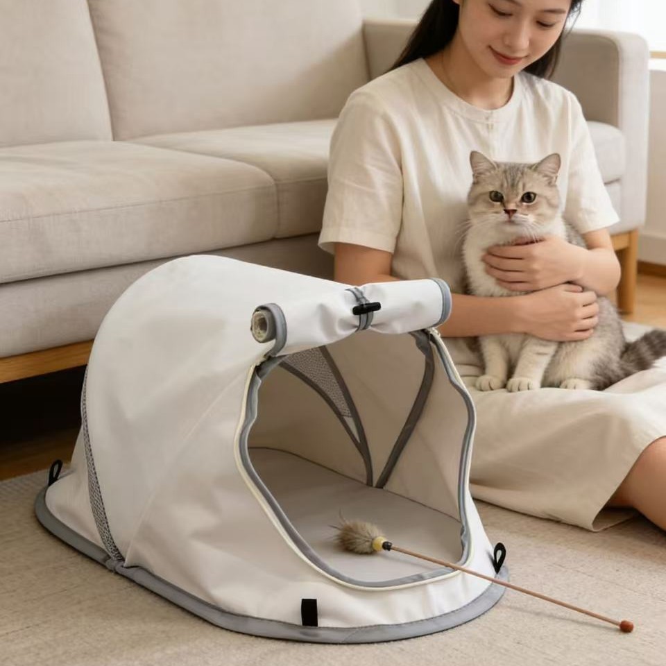 Foldable Pet Tent Portable Dog - Outdoor Camping Dog Kennel ulasan dan harga