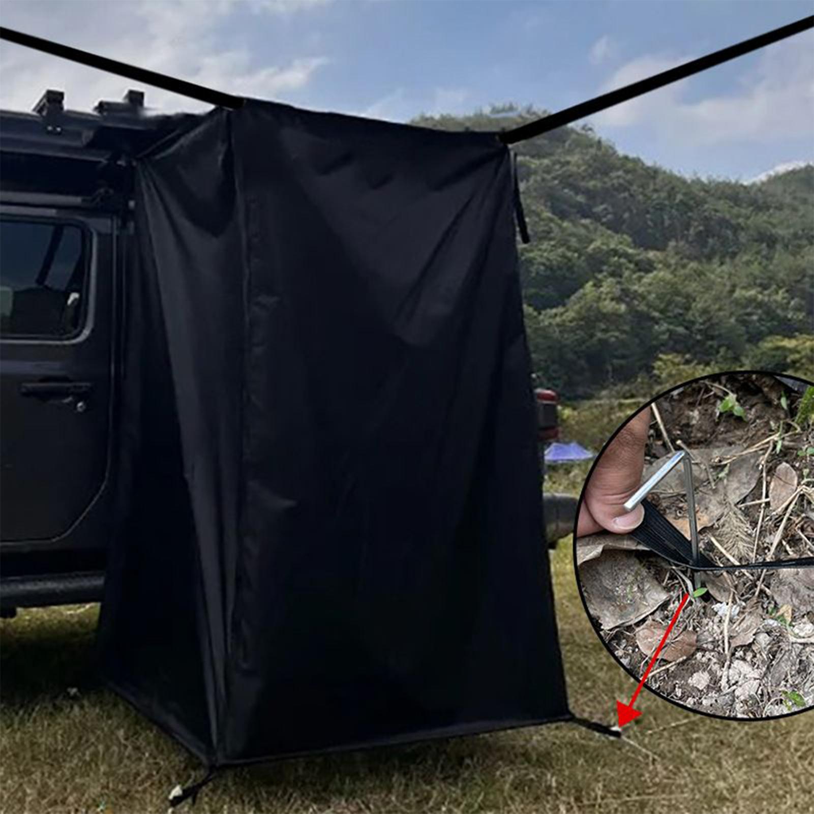 Portable Dressing Room Car Sid - Outdoor Camping Car Tent ulasan dan harga