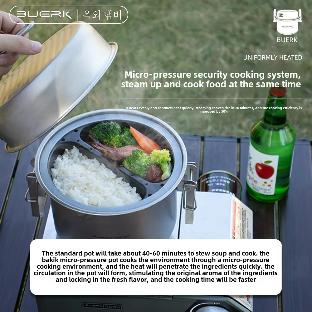 Outdoor Camping Multi Function - Camp Cooking Set ulasan dan harga