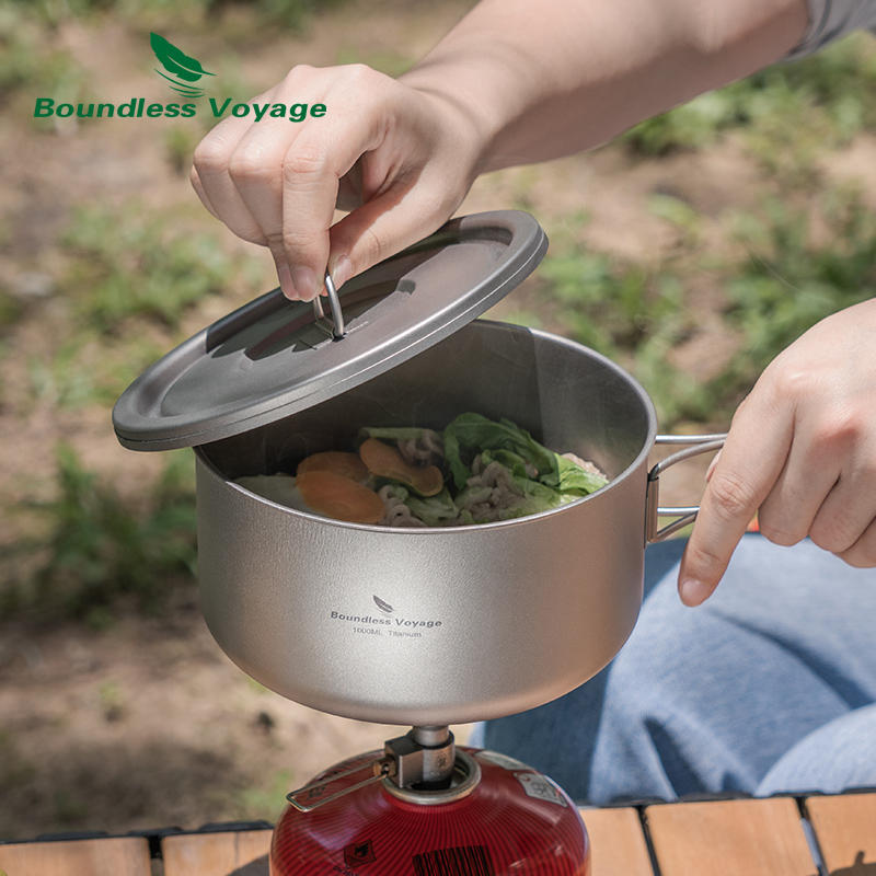 Boundless Voyage Titanium Camp - Camp Cooking Set ulasan dan harga