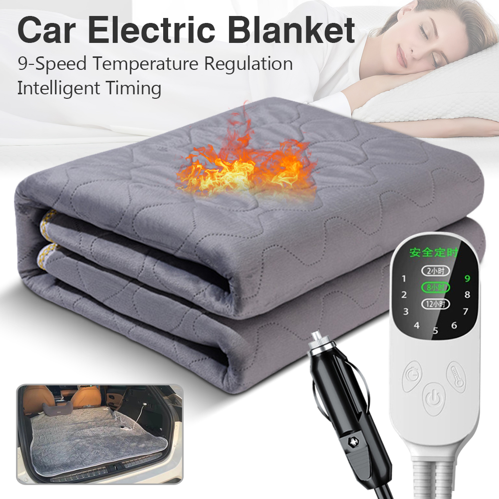 12V Cars Electric Blanket Heat - Outdoor Camping Heated Blanket ulasan dan harga
