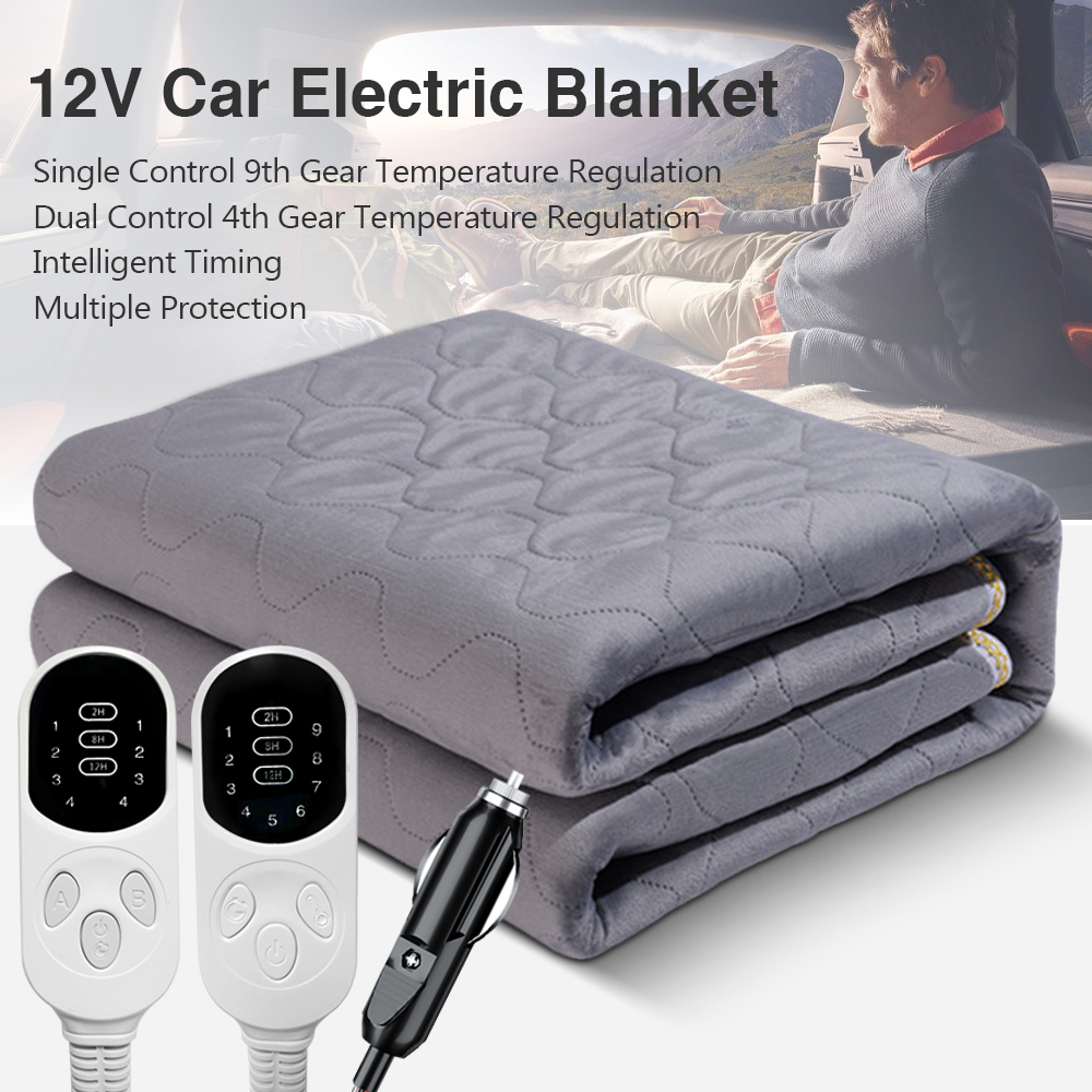 12V Cars Electric Blanket Heat - Outdoor Camping Heated Blanket ulasan dan harga