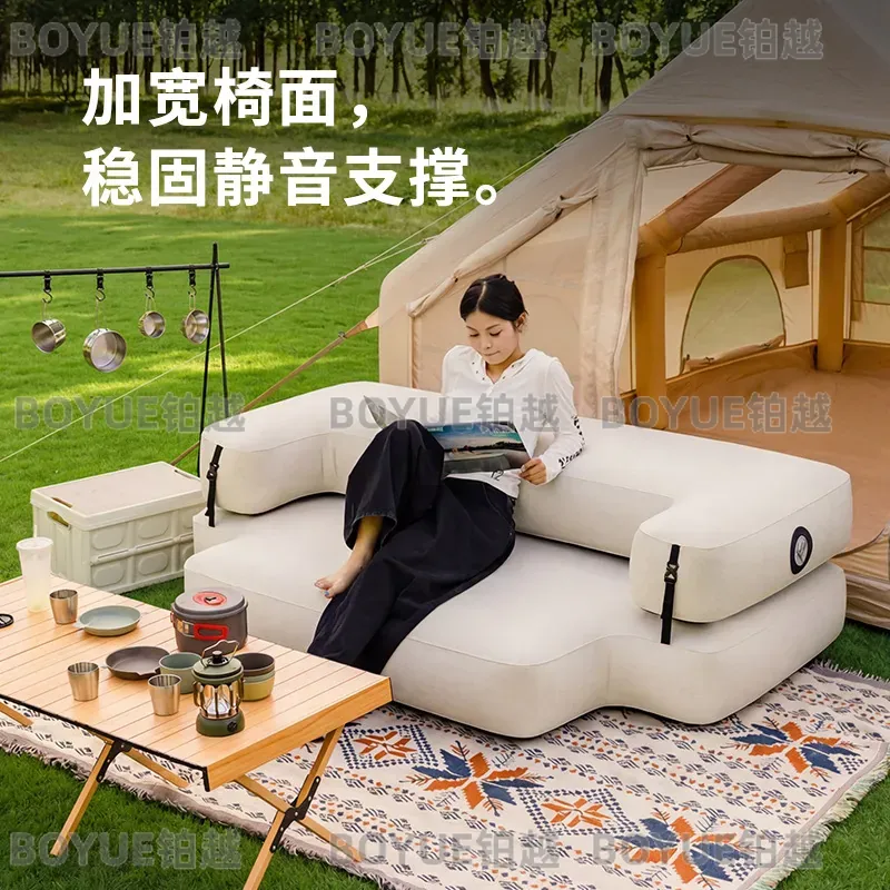 Outdoor Brushed Inflatable Sof - Outdoor Camping Couch ulasan dan harga