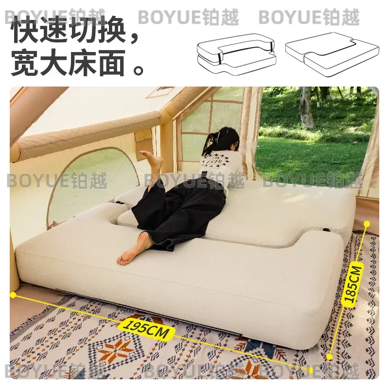 Outdoor Brushed Inflatable Sof - Outdoor Camping Couch ulasan dan harga