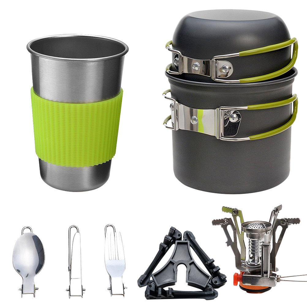Outdoor Camping Cookware Set L - Camp Cooking Set ulasan dan harga